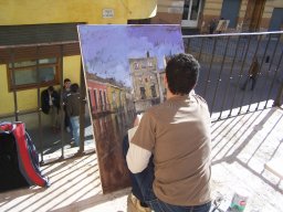 Concurso de Pintura al aire Libre en Mula 2009